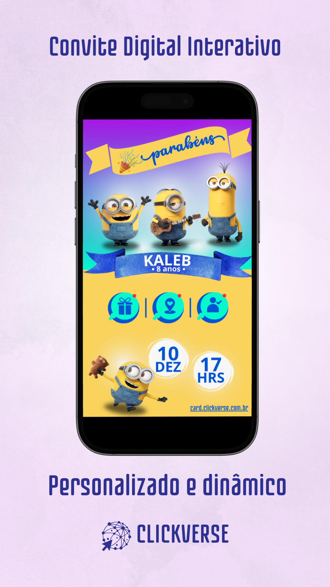 Banner site clickverse card 3 celular