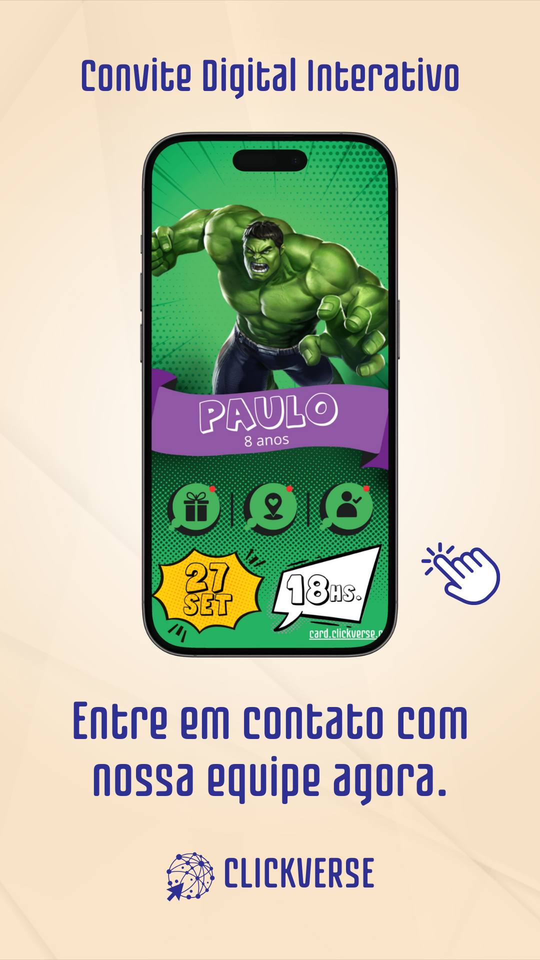 Banner site clickverse card 5 celular