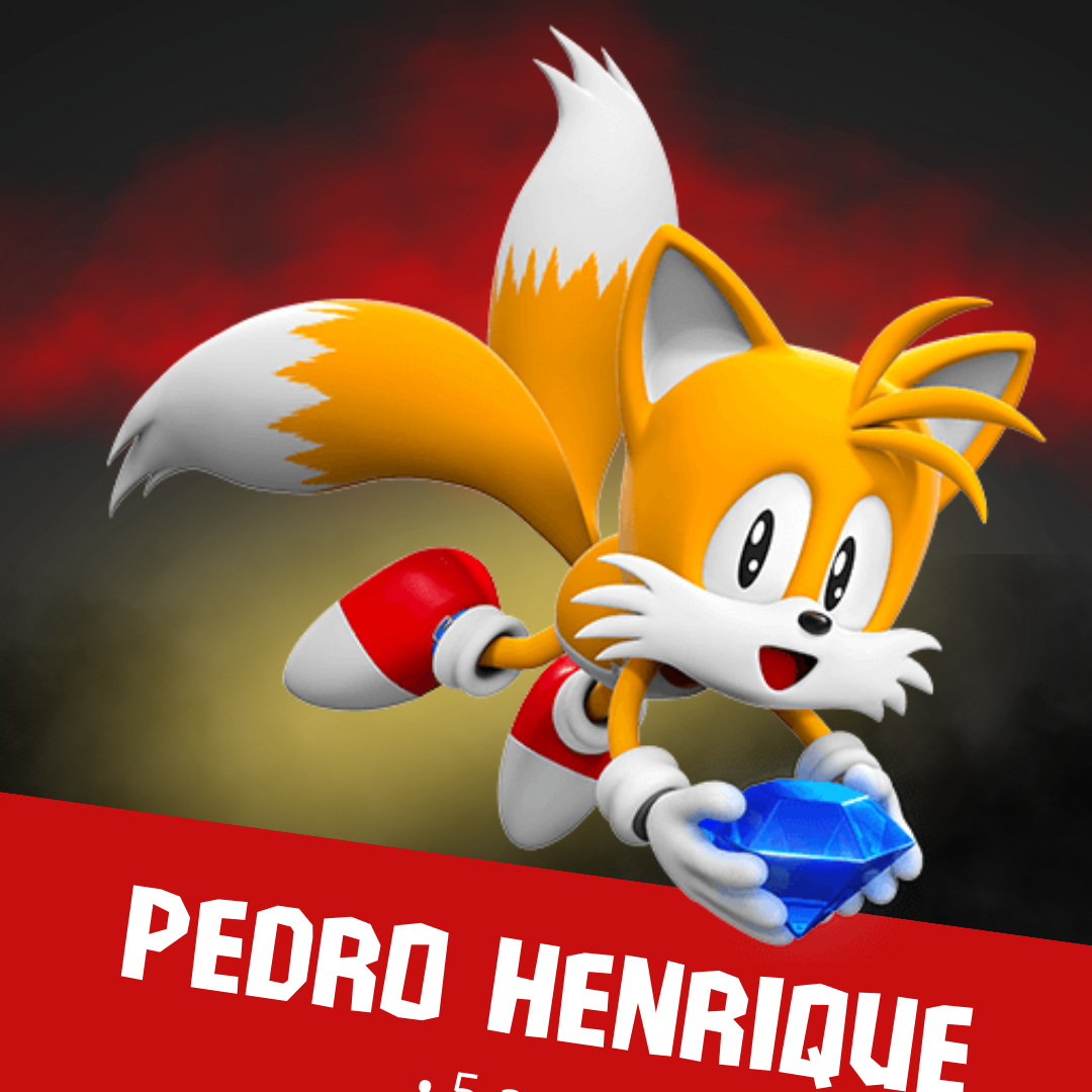 Convite de Aniversário Interativo Sonic 2